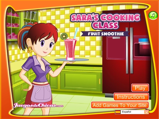 Sara's Cooking Class Fruit Smoothie