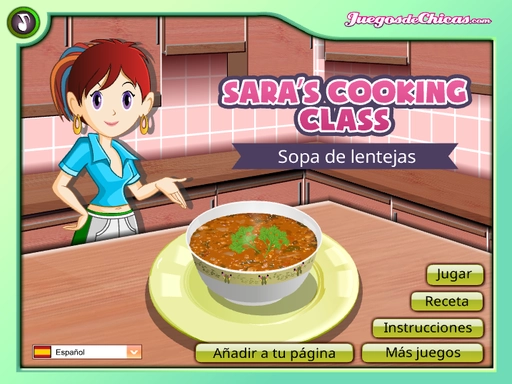 Sara's Cooking Class Sopa De Lentejas