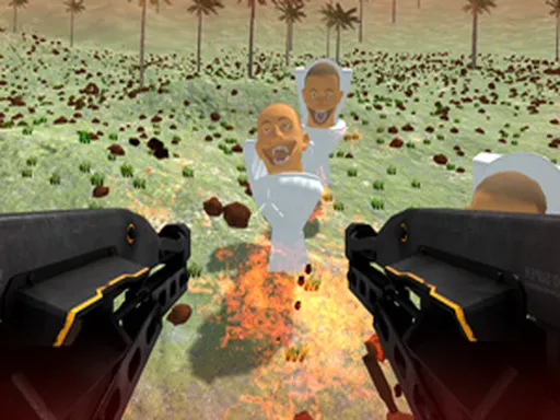 Shooting Survival Skibidi Toilet