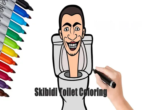 Skibidi Toilet Coloring