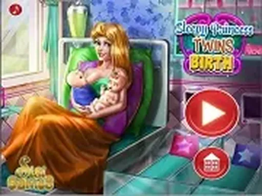 Sleepy Princess Twins Birth