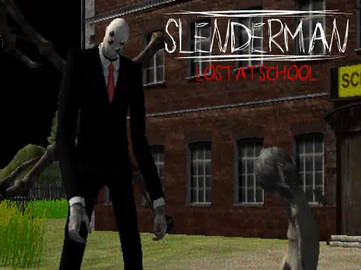 Slenderman Lost At School