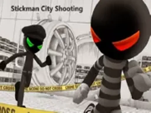 Stickman City Shooting