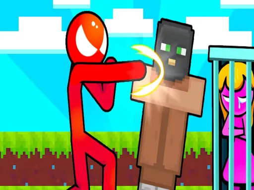 Stickman Vs Villager Save The Girl