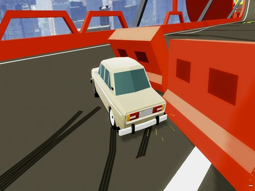 Turbo Cars Pipe Stunts