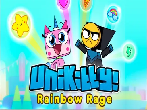 Unikitty Rainbow Rage