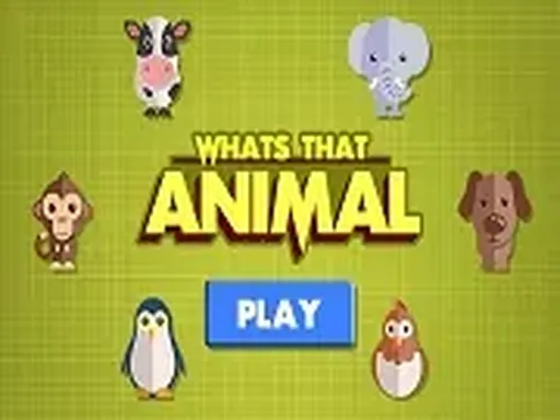 Whats That Animal
