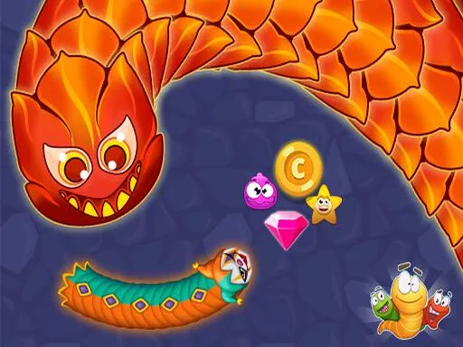 Worm Hunt Snake Game Io Zone