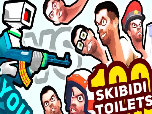You Vs 100 Skibidi Toilets