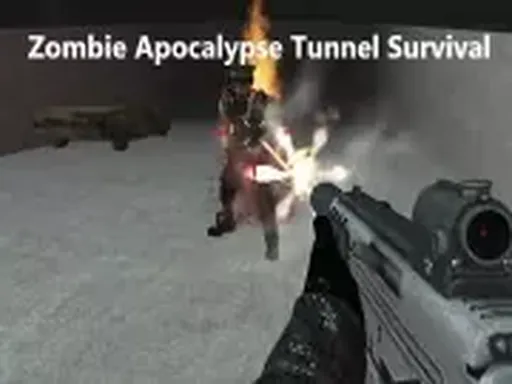 Zombie Apocalypse Tunnel Survival