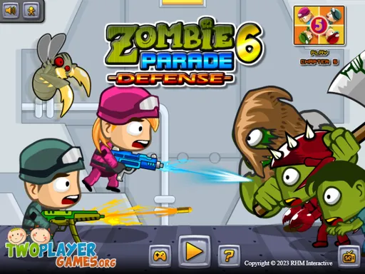 Zombie Parade Defense 6