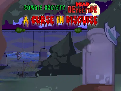 Zombie Society Dead Detective A Curse In Disguise